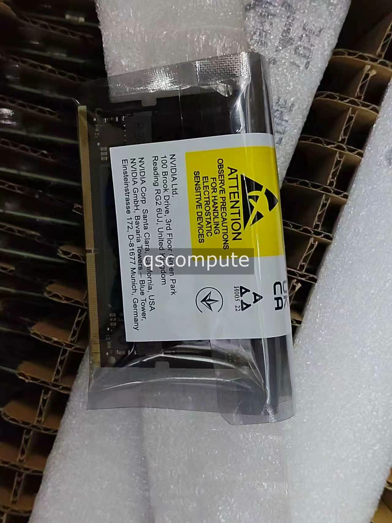 NVIDIA 900-13767-0000-001 DIMM — Label detail
